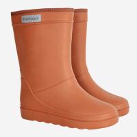 Thermo Gummistiefel von En Fant mit Schurwolle in brown