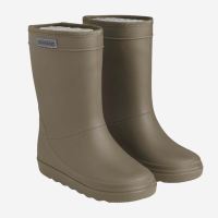 Thermo Gummistiefel mit Schurwolle 24 ivy green