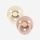 Bibs Schnuller Kautschuk 2er-Pack ivory & blush