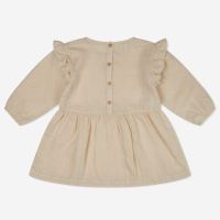 Kinder Bluse Luzia von Matona aus Leinen in beige 2