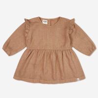 Kinder Bluse Luzia von Matona aus Leinen in tan