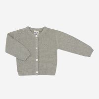 Baby Strickjacke Popcorn von Puri Organic aus Baumwolle...