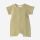 Baby Musselin Playsuit Farbenspiel von Organic by Feldman aus Bio-Baumwolle in salbei