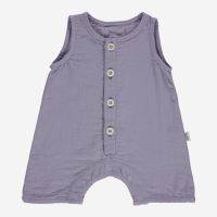 Baby Strampler Poivre von Poudre Organic aus Bio-Baumwolle in lavender