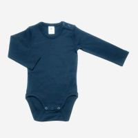 Baby Body von Leela Cotton aus Bio-Baumwolle in indigo