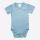 Baby Body kurzarm von Leela Cotton aus Bio-Baumwolle in taubenblau