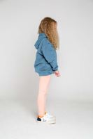 Kinder Cuddle-Up Hoodie von Orbasic aus Bio-Baumwolle in pigeon blue