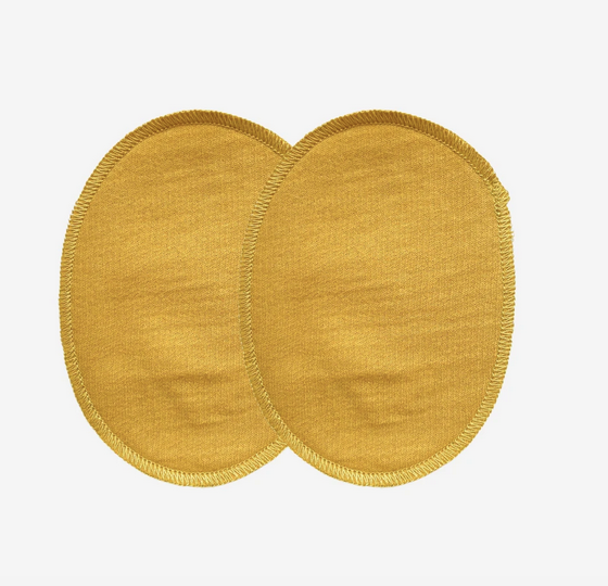 Second-Chance Flicken Knee Patches von Orbasic in honey gold