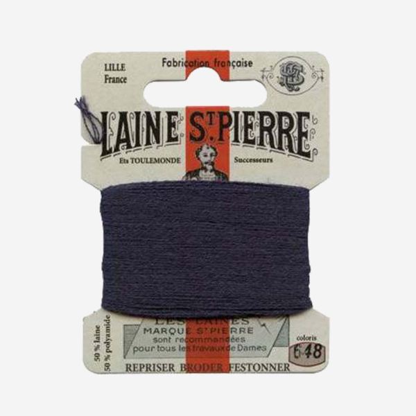 Stopfgarn von Laine Saint-Pierre in marineblau Farbnummer 648