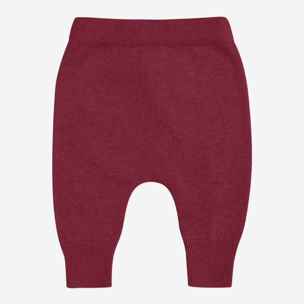 Harempant Babyhose von Puri Organic aus Bio-Baumwolle und Wolle in madder brown