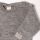 Baby Shirt von Lilano aus Wollfrottee-Plüsch in hellgrau 2