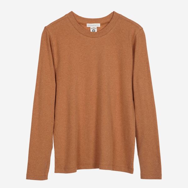 Damen Long Sleeve von Serendipity aus Bio-Baumwolle in cashew 2