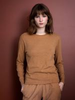 Damen Long Sleeve von Serendipity aus Bio-Baumwolle in cashew