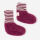 Baby Krabbelschuhe Sox von Pickapooh in Wollfleece in dahlia