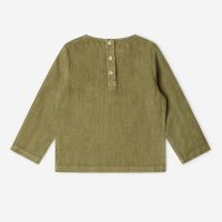 Kinder Top Olive von Matona aus Leinen in olive 2