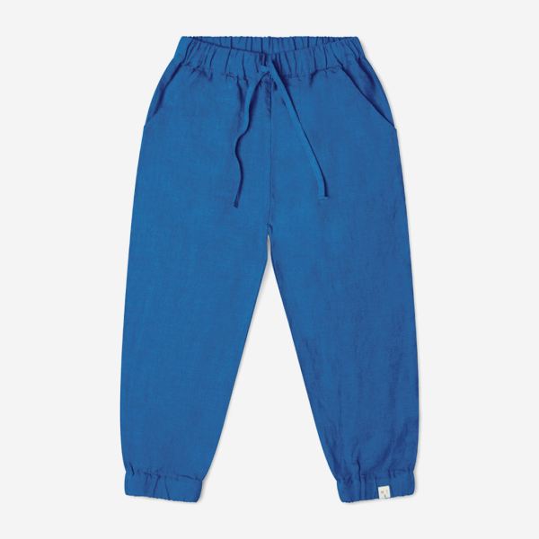 Kinder Hose Easy Pants von Matona aus Leinen in lapis