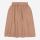 Damen Rock Midi Skirt von Matona aus Leinen in rosewood 2