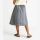 Damen Rock Midi Skirt von Matona aus Leinen in storm blue 6