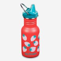 Trinkflasche Sippy Cap 355ml von Klean Kanteen in coral...