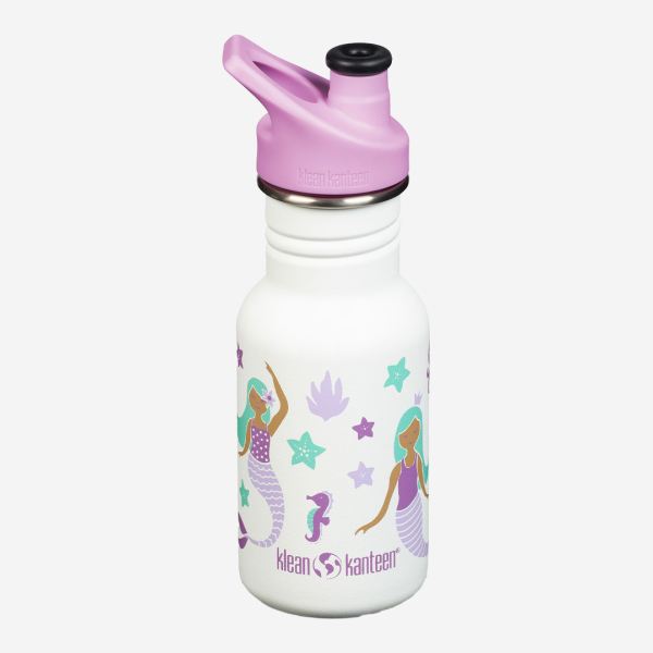 Trinkflasche Narrow Sport Cap 355ml von Klean Kanteen in Mermaids