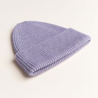 Beanie Mütze Fonzie von Hvid aus Merinowolle in lilac