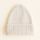Beanie Mütze Fonzie von Hvid aus Merinowolle in cream