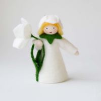 Blumenkind Christrose in der Hand 2.2