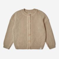 Kinder Cardigan Nico von Matona aus Wolle, Polyamid, Tencel und Kaschmir in dune