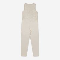 Damen Overall von Matona aus Leinen in milk