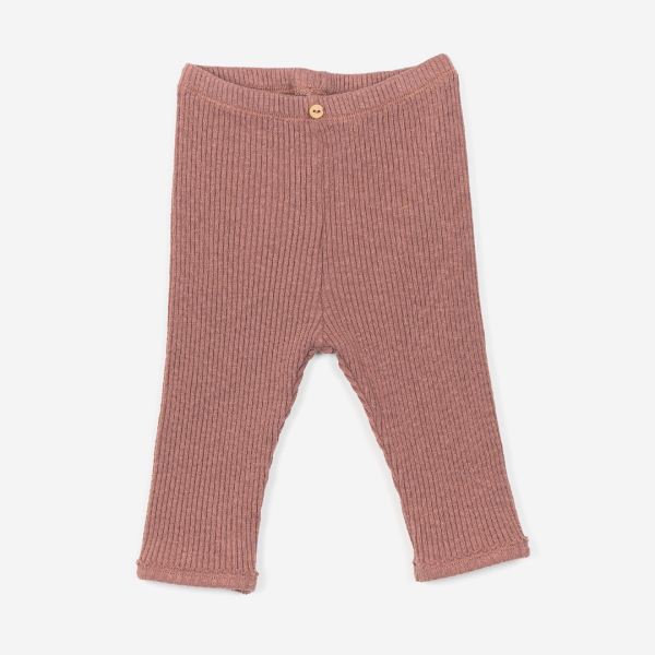 Kinder Rib Jersey Leggings von Play Up aus Bio Baumwolle in caruma