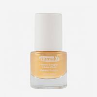 Wasserbasierter Nagellack von Namaki Cosmetics in gold