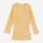 Baby und Kinder Langarm Shirt von Petit Piao aus Bio-Baumwolle/Modal in Ringel yellow sun/cream