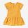 Kinder Musselin Kleid von People Wear Organic aus Bio-Baumwolle in gelb
