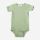 Baby Body kurzarm von Joha aus Bio-Baumwolle in blass grün
