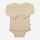 Baby Langarm-Body von Joha aus Bio-Baumwolle in beige