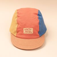 Cycling Cap Pedro von New Kids in the House aus Bio-Baumwolle in washed-out multi (orange-gelb-blau) 2