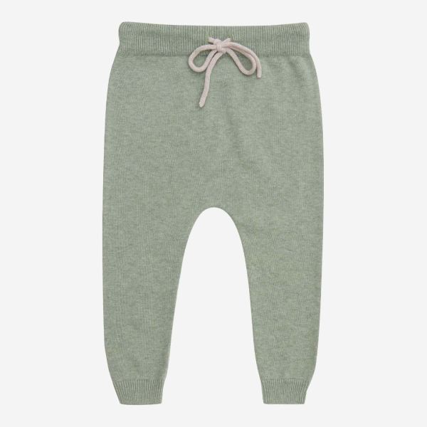 Hipsterpant von Puri Organic aus Bio-Baumwolle und Wolle in jade