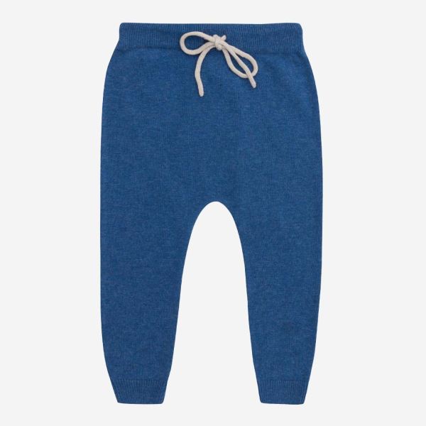 Hipsterpant von Puri Organic aus Bio-Baumwolle und Wolle in ocean