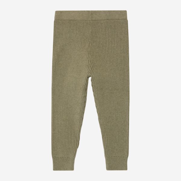 Strickleggings YUMA von Sense Organics aus Bio-Baumwolle in olive