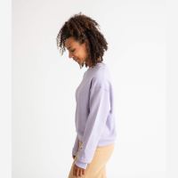 Damen Light Sweatshirt von Matona aus Bio-Baumwolle in lilac 4
