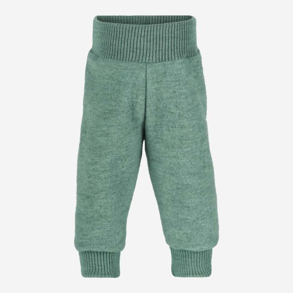 Baby und Kinder Walkhose von Engel aus Wolle in jade melange