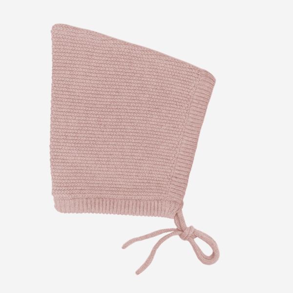 Retro Mütze von Puri Organic aus Baumwolle/Seide in misty rose