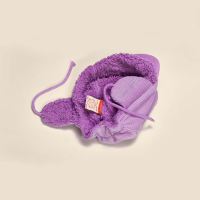 Mütze Robin von New Kids in the House aus Bio-Baumwolle mit Plüschfutter in vintage lavender 6
