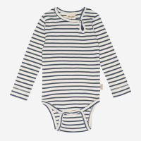 Baby Langarm Body von Petit Piao aus Bio-Baumwolle/Modal...