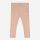 Baby und Kinder Leggings von Petit Piao aus Bio-Baumwolle/Modal gepunktet in adobe rose/mustard gold