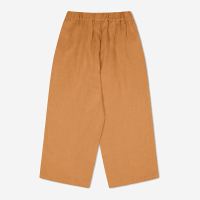 Damen und Herren Hose Culotte von Matona aus Leinen in rust 2