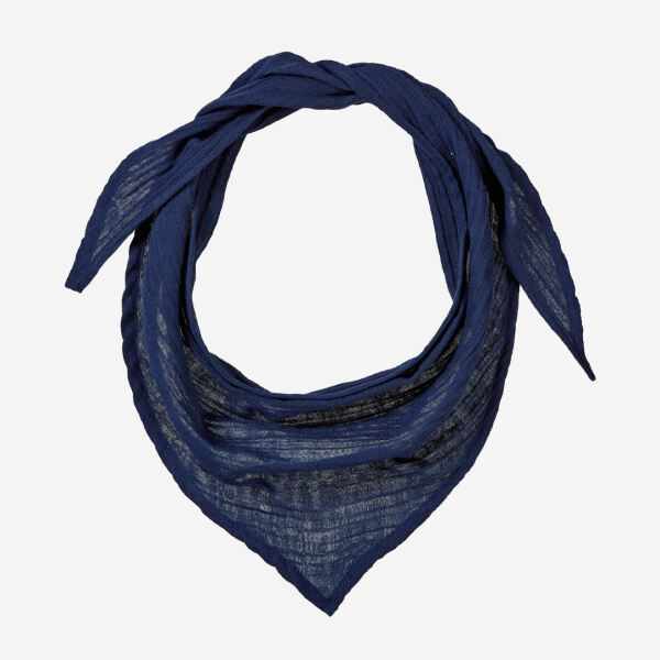 Musselin Tuch Elim von Sense Organics aus Bio-Baumwolle in navy