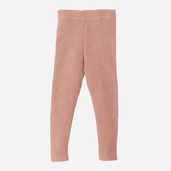 Strick Leggings light von Disana aus Wolle in rosé