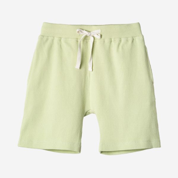 Kinder Liam Shorts von Organic by Feldman aus Bio-Baumwolle in greens