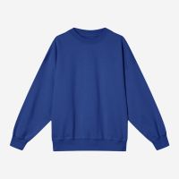 Adult Boxy Sweater von Orbasics aus Bio-Baumwolle in cobalt blue